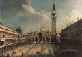 Piazza San Marco Canaletto Venise